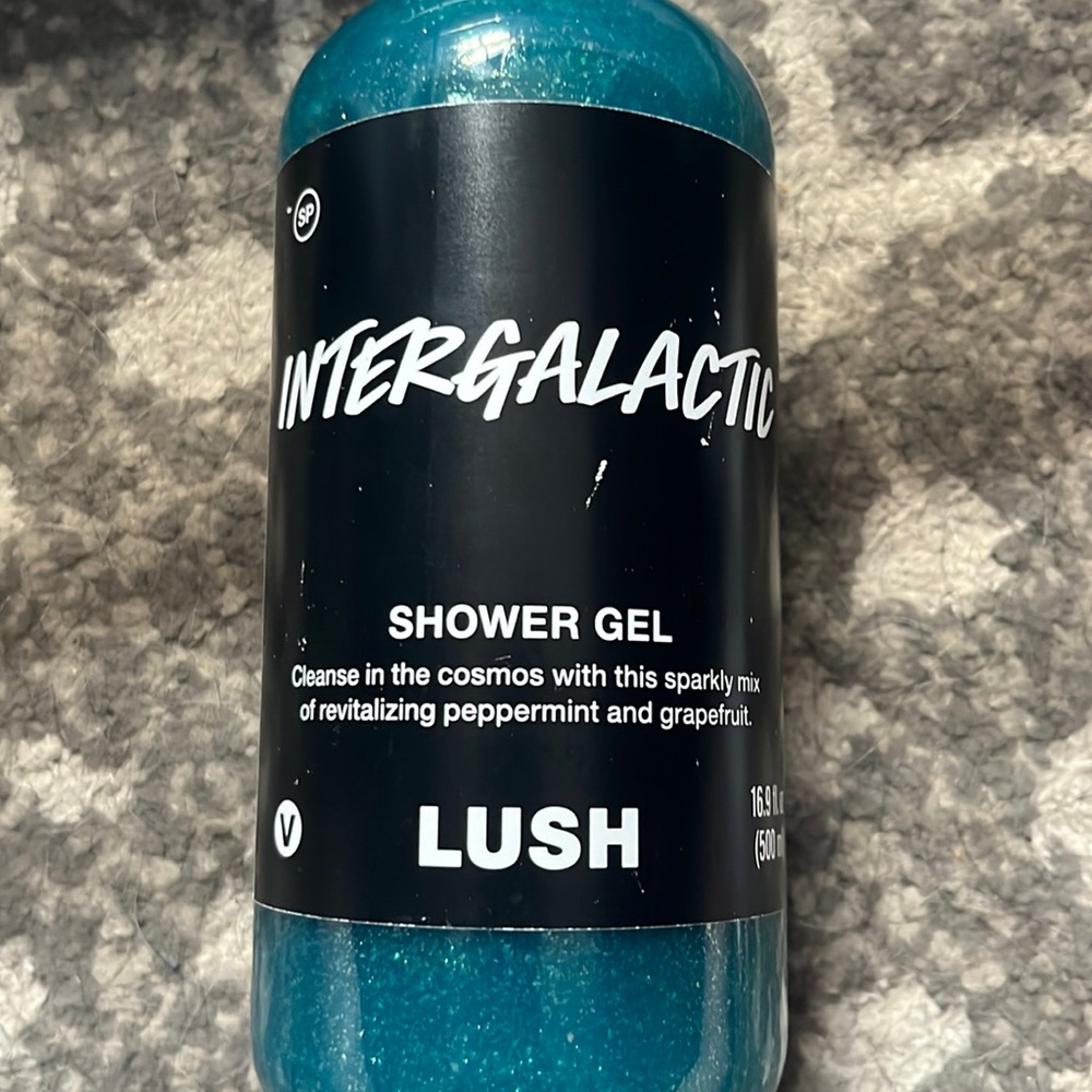 Lush cosmetics Intergalactic shower gel